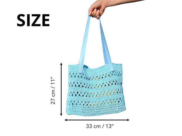 Raffia Bag CROCHET PATTERN