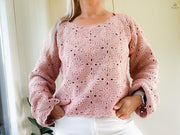 Malina Square Sweater CROCHET PATTERN