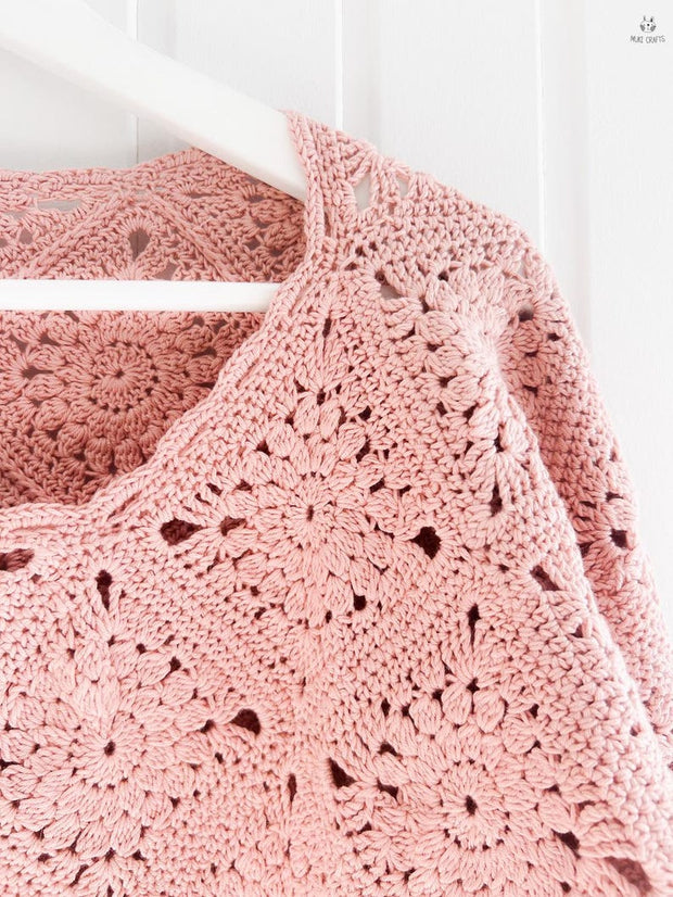 Malina Square Sweater CROCHET PATTERN