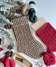 ALIA HOLIDAY STOCKING CROCHET PATTERN