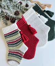 Holia Weave Stocking CROCHET PATTERN