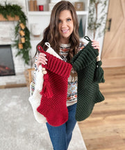 Holia Weave Stocking CROCHET PATTERN