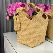 TALIA Crochet Tote Bag Pattern – PDF + YouTube Tutorial