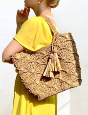 Raffia Tote Bag CROCHET PATTERN