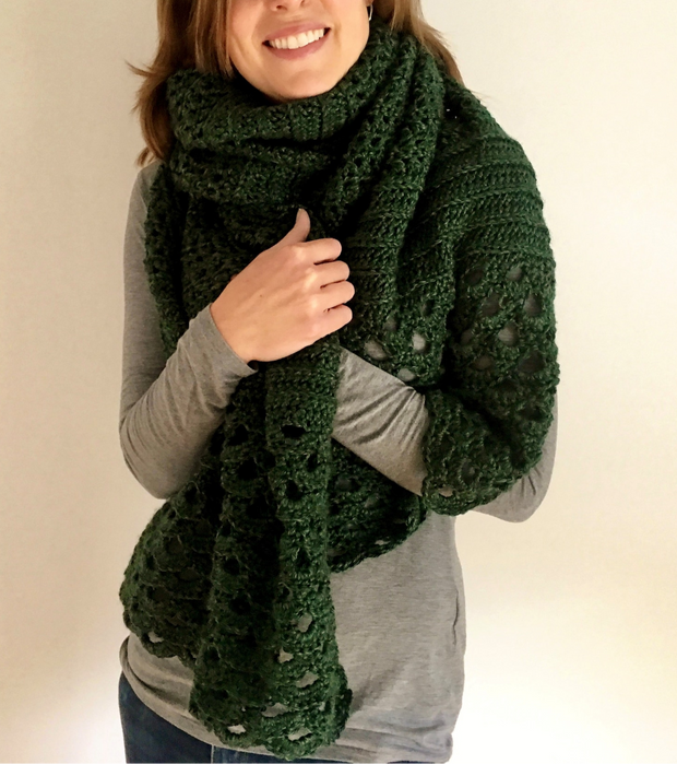 Boho Wrap Crochet PATTERN